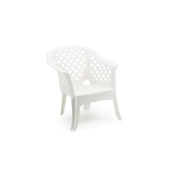 Baštenska fotelja – bela Lario