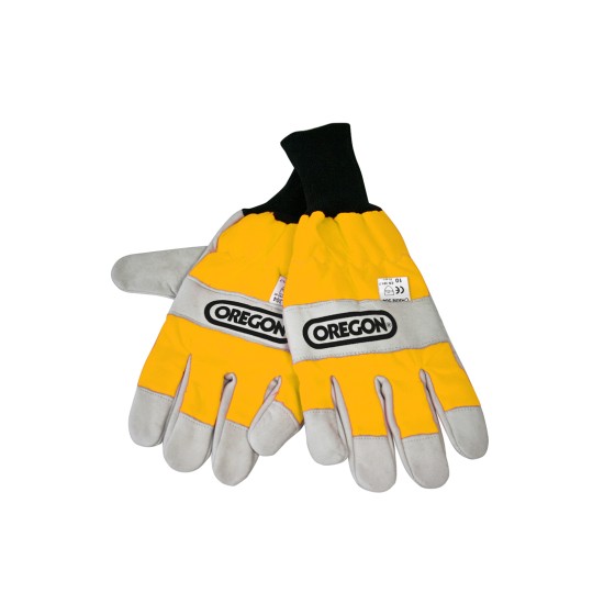Rukavice za rukovanje motornom testerom – žute (zaštita obe ruke)